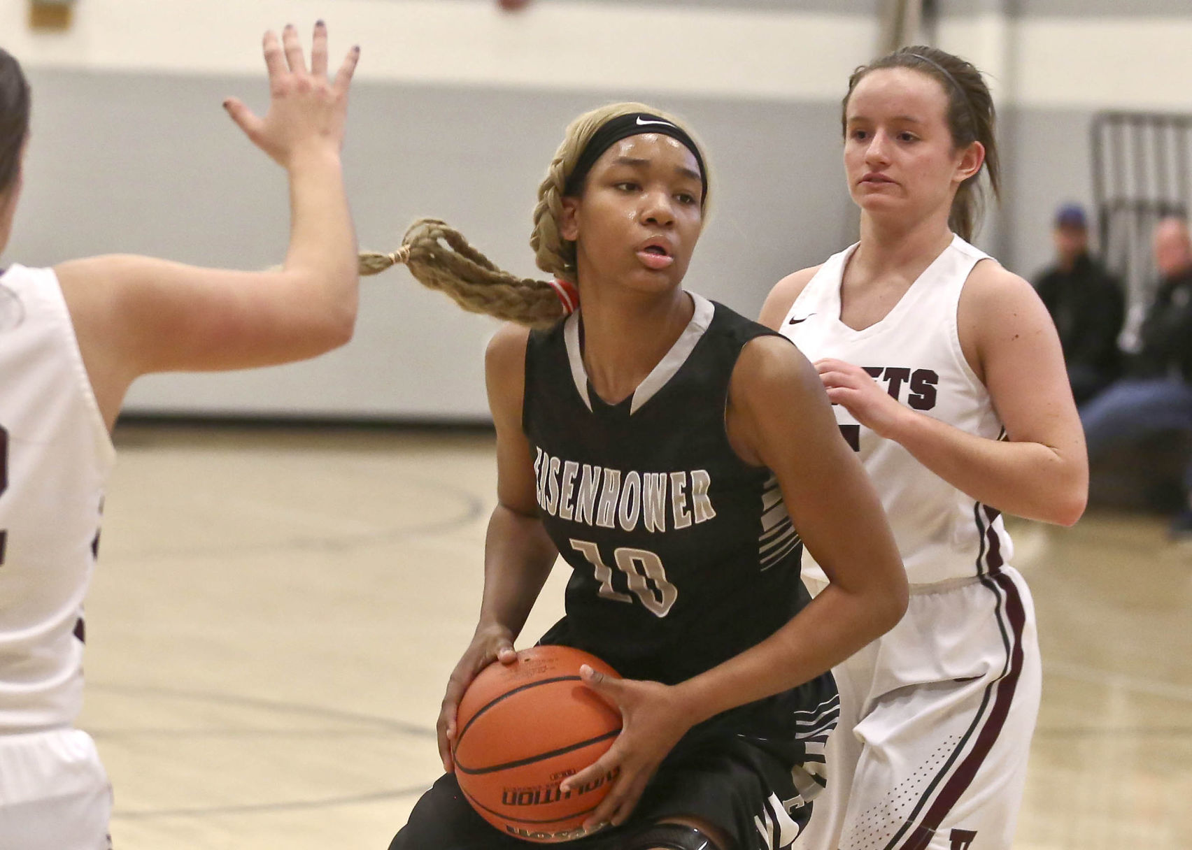 First team — Kyla Jones (Jr., F), Eisenhower